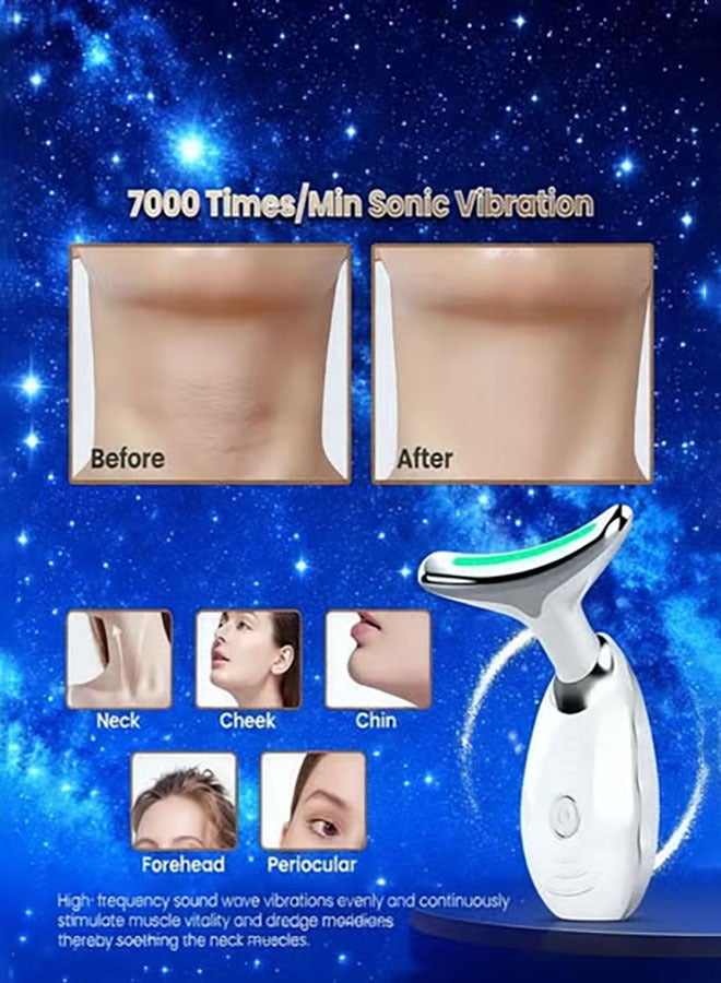 NoorTech Firming Wrinkle Removal Device Neck Face Lifting Tighten Massager LED Photon Therapy Anti Wrinkle Double Chin Remover - Image 5